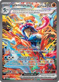 Greninja ex 214 167 English - SV06: Twilight Masquerade [Near Mint]