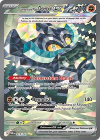 Cornerstone Mask Ogerpon ex 215 167 English - SV06: Twilight Masquerade [Near Mint]