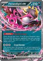 Fezandipiti ex - 038/064 (Holofoil) English - SV: Shrouded Fable [Near Mint]