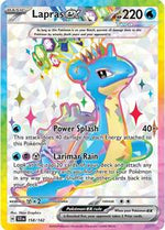 Lapras ex - 158/142 (Holofoil) English - SV07: Stellar Crown [Near Mint]