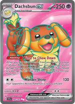 Dachsbun ex 160 142 English - SV07: Stellar Crown [Near Mint]