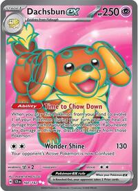 Dachsbun ex 160 142 English - SV07: Stellar Crown [Near Mint]