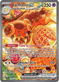 Dachsbun ex - 169/142 (Holofoil) English - SV07: Stellar Crown [Near Mint]