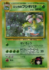 Erika's Venusaur (Holofoil) Japanese - Challenge from the Darkness [Near Mint]