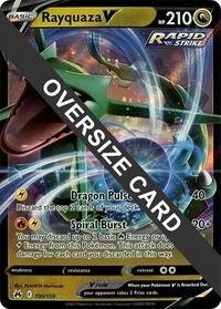 Rayquaza V 100 159 English - Jumbo Cards [Near Mint]
