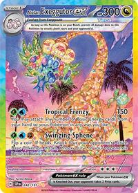 Alolan Exeggutor ex - 242/191 (Holofoil) English - SV08: Surging Sparks [Near Mint]