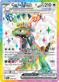 Cyclizar ex - 228/191 (Holofoil) English - SV08: Surging Sparks [Near Mint]