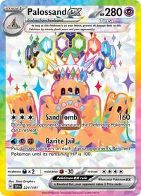 Palossand ex - 221/191 (Holofoil) English - SV08: Surging Sparks [Near Mint]