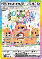 Palossand ex - 221/191 (Holofoil) English - SV08: Surging Sparks [Near Mint]