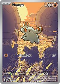 Phanpy 205 191 English - SV08: Surging Sparks [Near Mint]