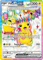 Pikachu ex 219 191 English - SV08: Surging Sparks [Near Mint]