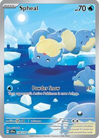Spheal 199 191 English - SV08: Surging Sparks [Near Mint]