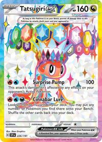Tatsugiri ex 226 191 English - SV08: Surging Sparks [Near Mint]
