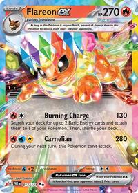 Flareon ex 014 131 English - SV: Prismatic Evolutions [PSA 10]