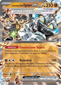 Cornerstone Mask Ogerpon ex 058 131 English - SV: Prismatic Evolutions [Near Mint]