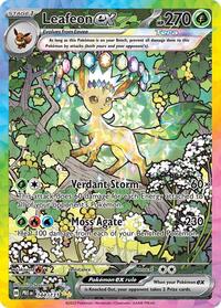 Leafeon ex 144 131 English - SV: Prismatic Evolutions [Near Mint]