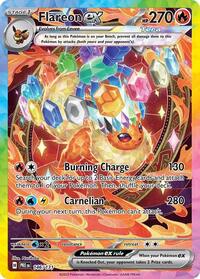 Flareon ex - 146/131 (Holofoil) English - SV: Prismatic Evolutions [Near Mint]