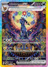 Umbreon ex 161 131 English - SV: Prismatic Evolutions [Near Mint]