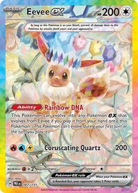 Eevee ex - 167/131 (Holofoil) English - SV: Prismatic Evolutions [Near Mint]