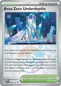 Area Zero Underdepths Poke Ball Pattern English - SV: Prismatic Evolutions [Near Mint]