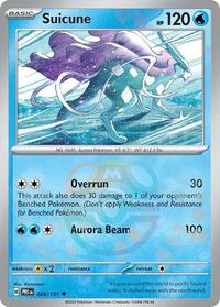 Suicune Master Ball Pattern English - SV: Prismatic Evolutions [Near Mint]