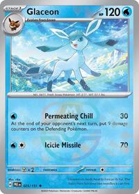 Glaceon Master Ball Pattern English - SV: Prismatic Evolutions [Near Mint]
