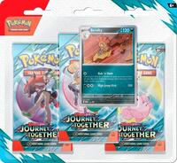 Journey Together 3 Pack Blister [Scrafty] (Normal) English - SV09: Journey Together