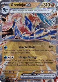 Greninja ex (GameStop Metal Card) (Normal) English - Miscellaneous Cards & Products [Near Mint]