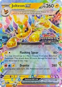 Jolteon ex - 030/131 (Prismatic Evolutions Stamp) (Holofoil) English - Miscellaneous Cards & Products [Near Mint]