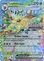 Leafeon ex 006 131 Prismatic Evolutions Stamp English - Miscellaneous Cards & Products [Near Mint]