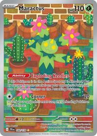 Maractus - 160/159 (Holofoil) English - SV09: Journey Together [Near Mint]