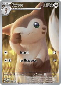 Furret 168 159 English - SV09: Journey Together [Near Mint]