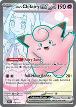 Lillies Clefairy ex 173 159 English - SV09: Journey Together [Near Mint]