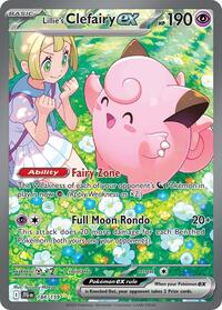 Lillie's Clefairy ex - 184/159 (Holofoil) English - SV09: Journey Together [Near Mint]