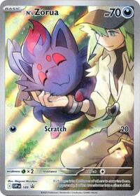 Ns Zorua 189 English - SV: Scarlet & Violet Promo Cards [Near Mint]
