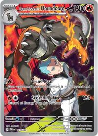 Team Rockets Houndoom 191 182 English - SV10: Destined Rivals [Near Mint]