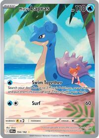 Mistys Lapras 194 182 English - SV10: Destined Rivals [Near Mint]