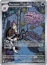 Team Rockets Weezing 199 182 English - SV10: Destined Rivals [Near Mint]