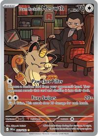Team Rockets Meowth 203 182 English - SV10: Destined Rivals [Near Mint]