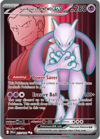 Team Rockets Mewtwo ex 213 182 English - SV10: Destined Rivals [Near Mint]