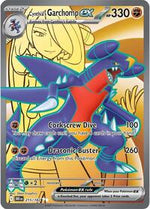 Cynthias Garchomp ex 215 182 English - SV10: Destined Rivals [Near Mint]