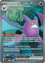 Team Rocket's Crobat ex - 217/182 (Holofoil) English - SV10: Destined Rivals [Near Mint]