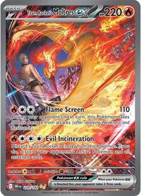 Team Rocket's Moltres ex - 229/182 (Holofoil) English - SV10: Destined Rivals [Near Mint]