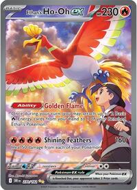 Ethans Ho Oh ex 230 182 English - SV10: Destined Rivals [Lightly Played]
