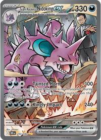 Team Rocket's Nidoking ex - 233/182 (Holofoil) English - SV10: Destined Rivals [Near Mint]