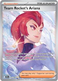Team Rocket's Ariana - 237/182 (Holofoil) English - SV10: Destined Rivals [Near Mint]