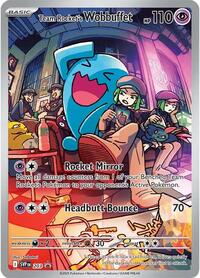 Team Rockets Wobbuffet English - SV: Scarlet & Violet Promo Cards [Near Mint]