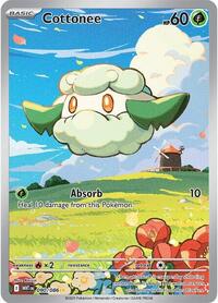 Cottonee 090 086 English - SV: White Flare [Near Mint]