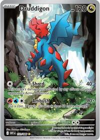 Druddigon - 151/086 (Holofoil) English - SV: White Flare [Near Mint]