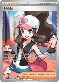 Hilda - 164/086 (Holofoil) English - SV: White Flare [Near Mint]